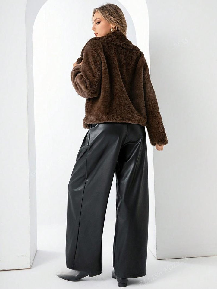 Faylora™ – Women’s Short Fox Fur Coat