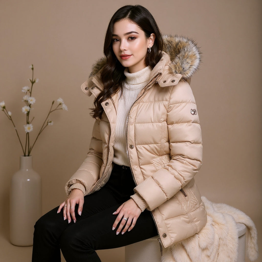 LyraBelle™ – Woman Long Denim Jacket