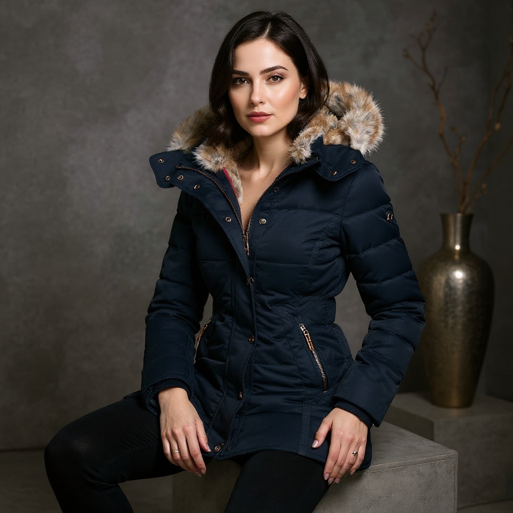 LyraBelle™ – Woman Long Denim Jacket