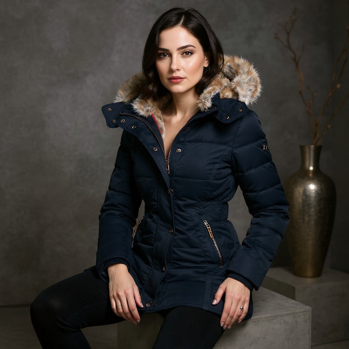 LyraBelle™ – Woman Long Denim Jacket