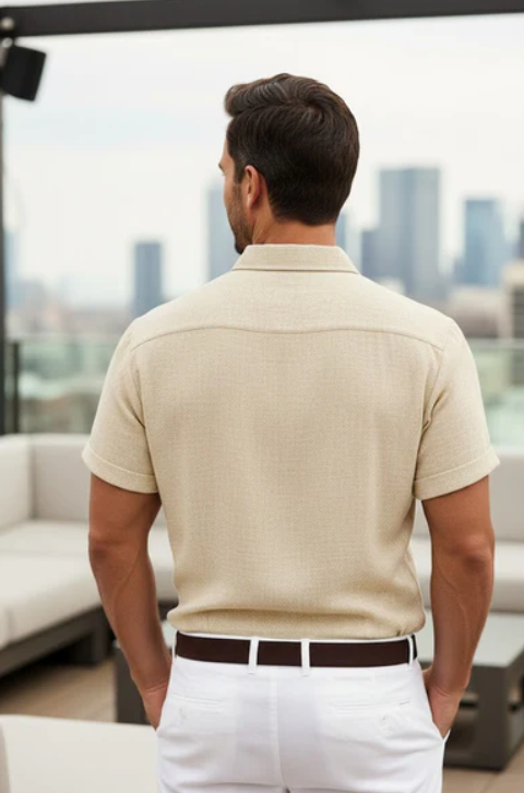 Virello™ – Men Everyday Linen T‑Shirt