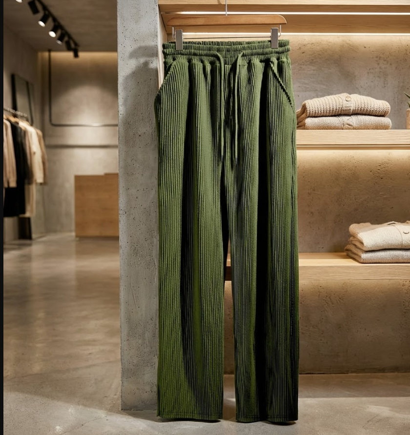 JacquardLine™ – Men’s Textured Stripe Casual Pants