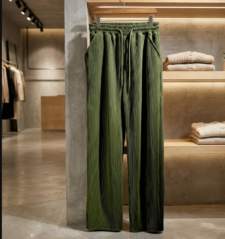 JacquardLine™ – Men’s Textured Stripe Casual Pants
