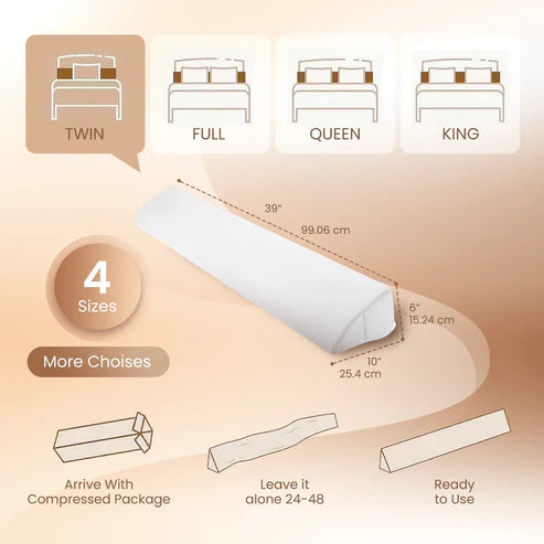 BedEase™ | Bedside Wedge Pillow