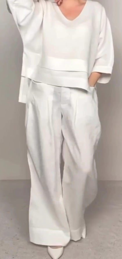 Nylah™ – Minimalist Lounge Co-Ord Set