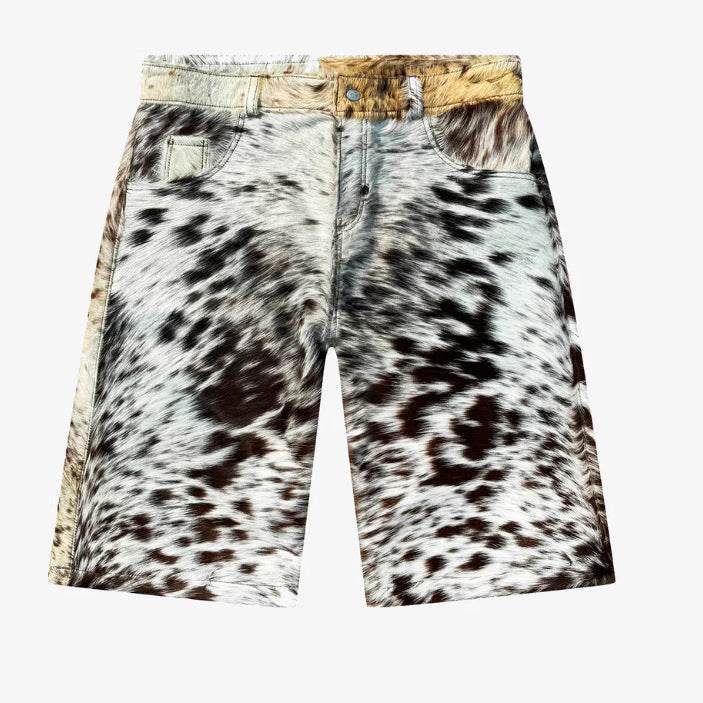 Weston™ – Flared Street Leather Shorts