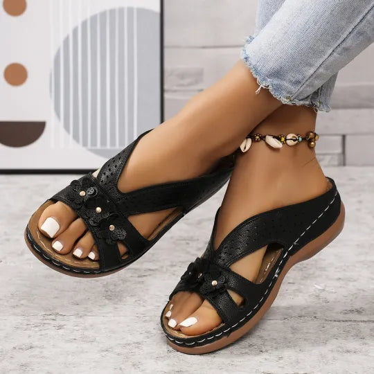 Floralia™ – Bloom Wedge Sandals
