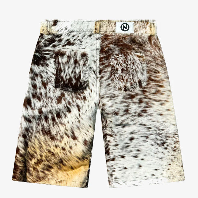 Weston™ – Flared Street Leather Shorts