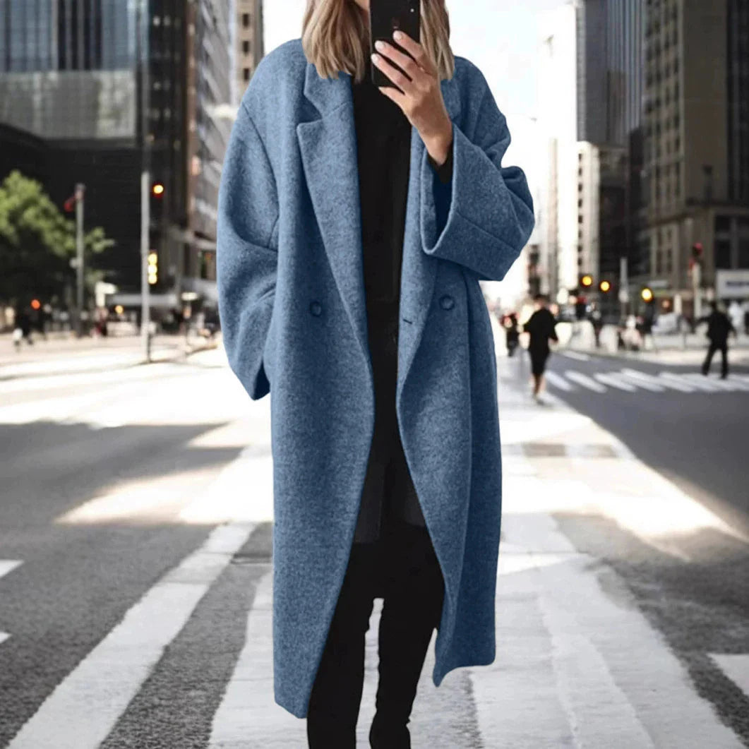 Veloria™ – Women’s Wool Trench Coat