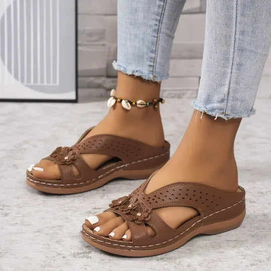 Floralia™ – Bloom Wedge Sandals