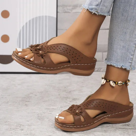 Floralia™ – Bloom Wedge Sandals