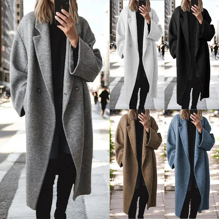 Veloria™ – Women’s Wool Trench Coat