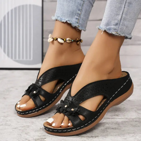 Floralia™ – Bloom Wedge Sandals