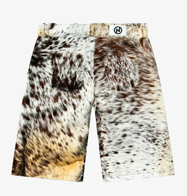 Weston™ – Flared Street Leather Shorts