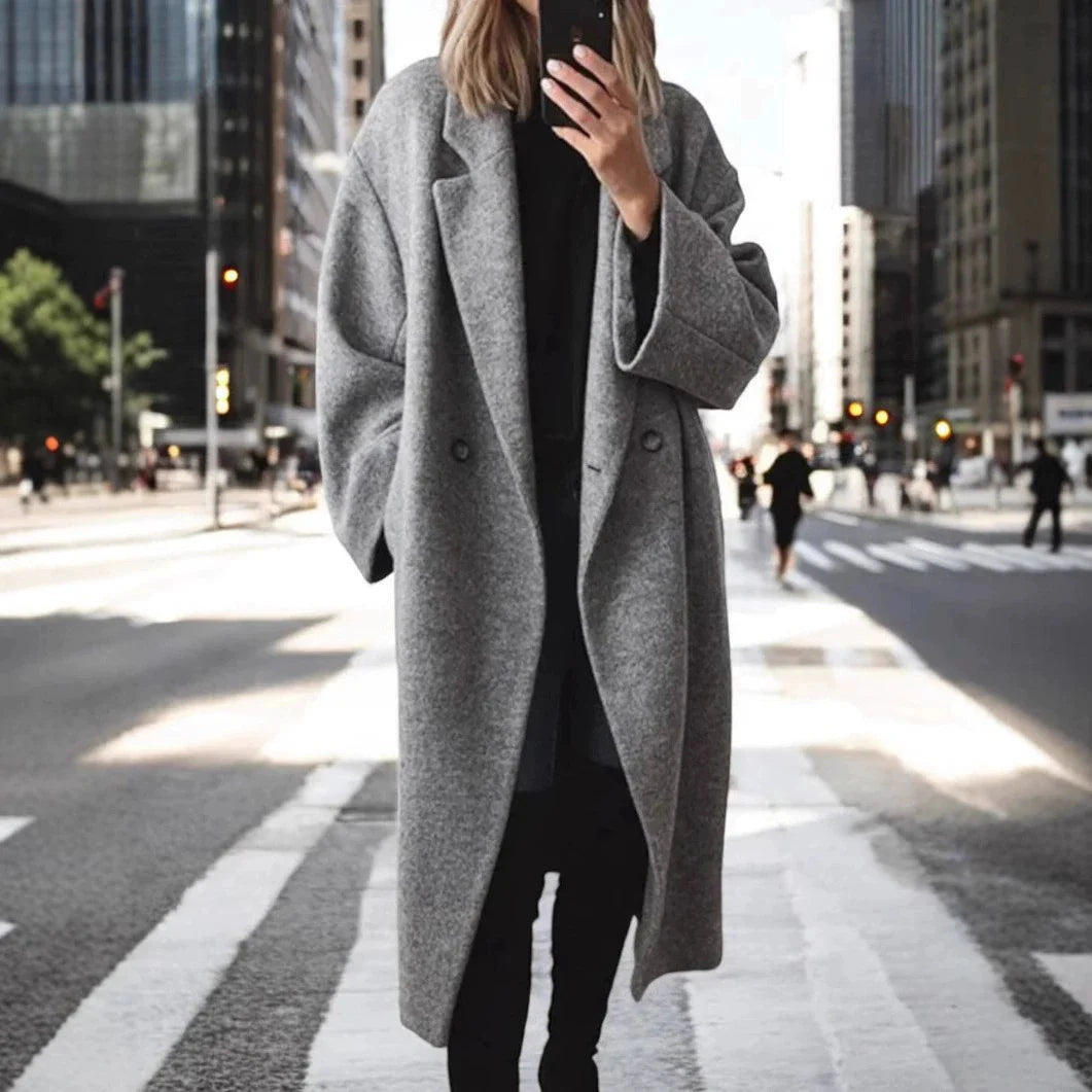 Veloria™ – Women’s Wool Trench Coat