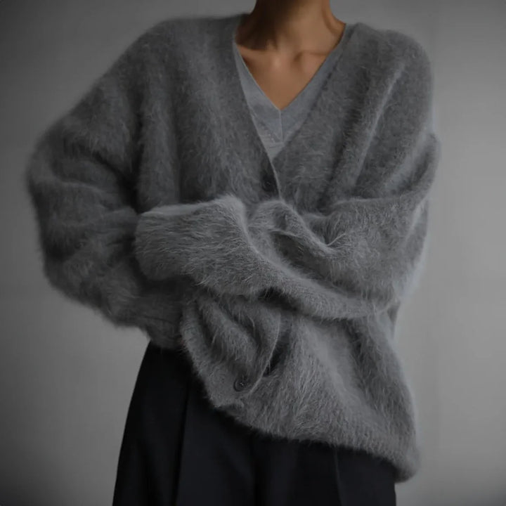 Serave™ – Women’s Loose V-Neck Cardigan
