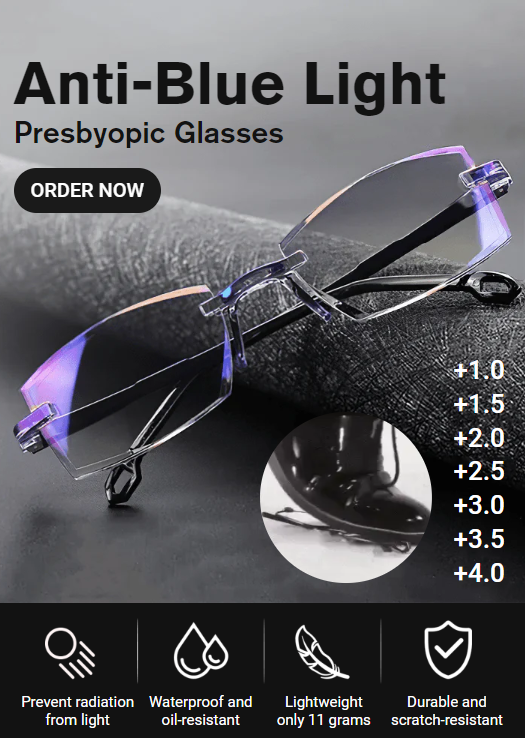 LuxeLens™ | Frameless Anti-Blue Light Glasses