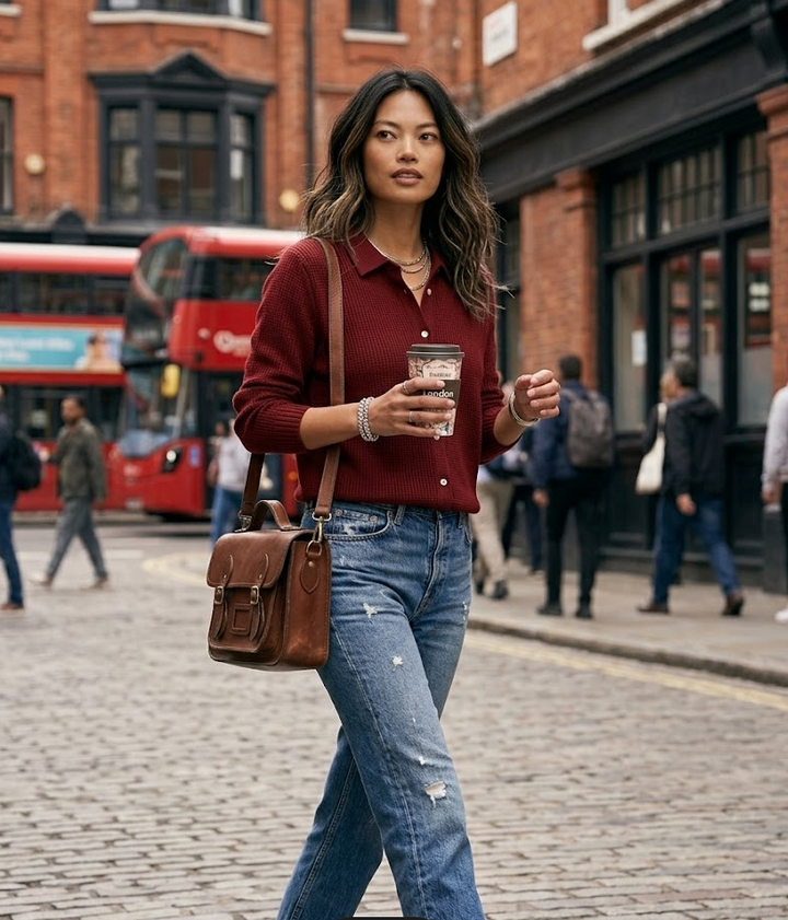 Roselle™ – Woman Cozy Lapel Knit Top