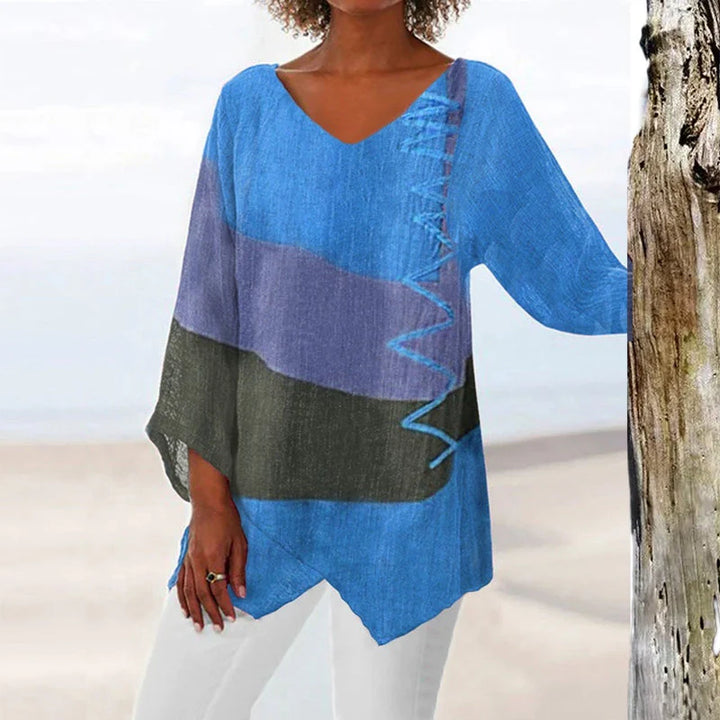 Celestia™ | Timeless V-Neck Blouse