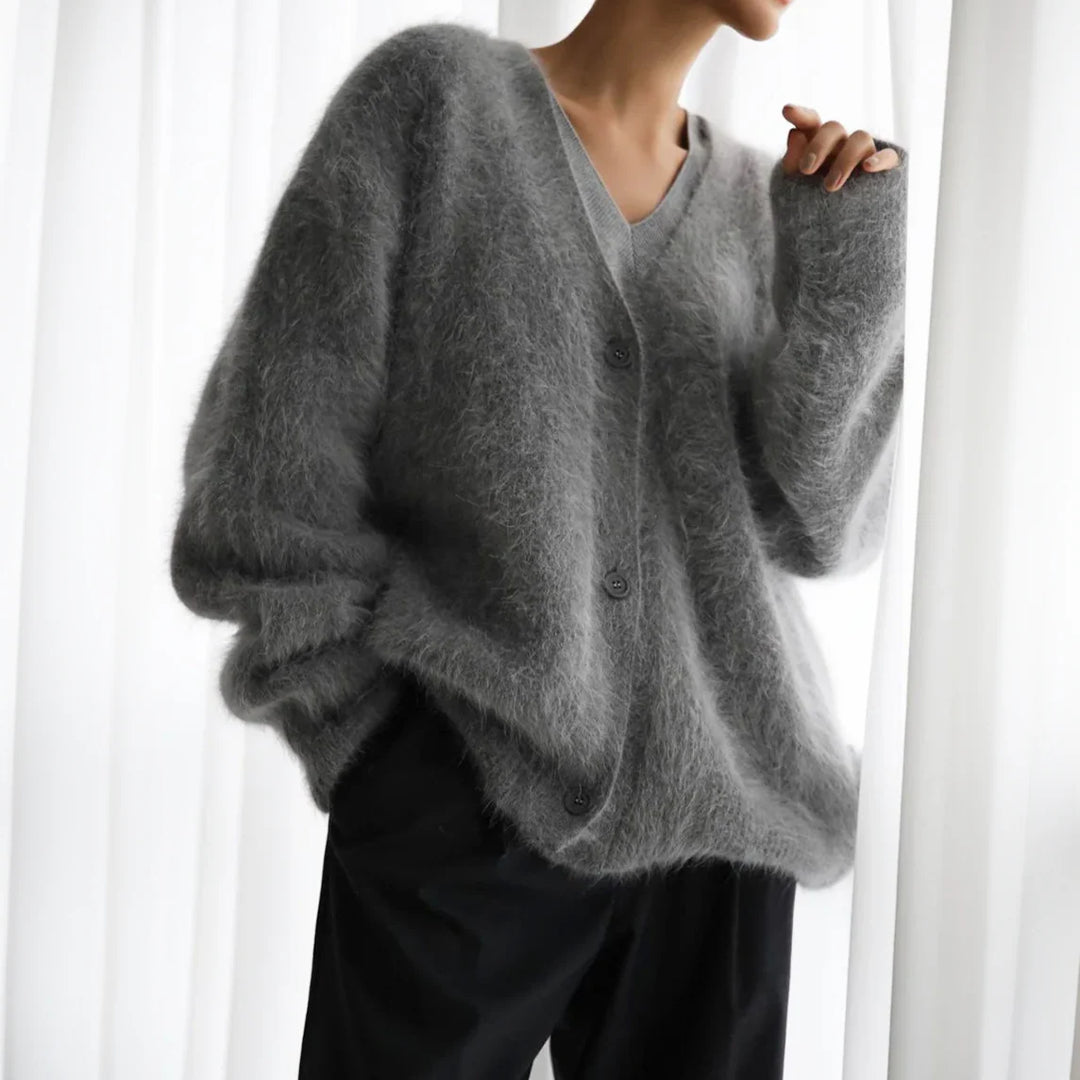 Serave™ – Women’s Loose V-Neck Cardigan