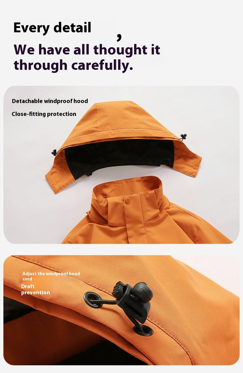 VentoShell Outdoor Shell Jacket – Windproof & Waterproof