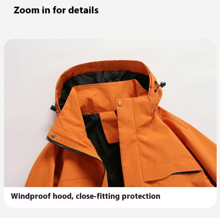 VentoShell Outdoor Shell Jacket – Windproof & Waterproof