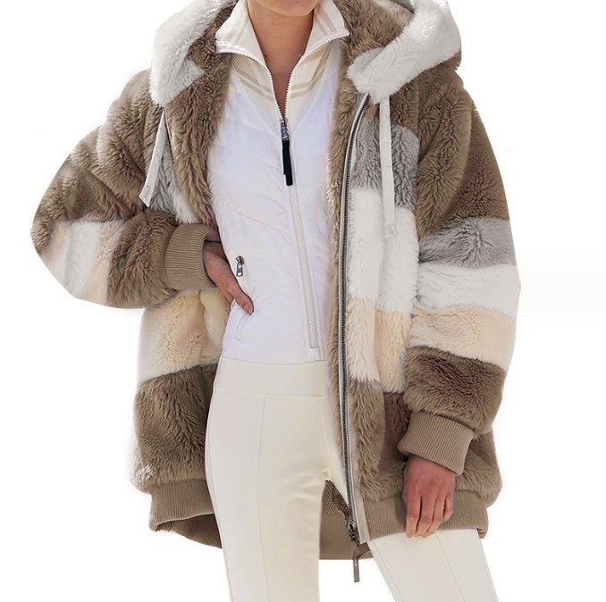 Avelora™ – Women’s Fleece Zip Cardigan