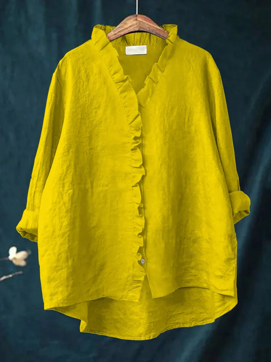 Isla™ – Relaxed Fit Ruffle Top