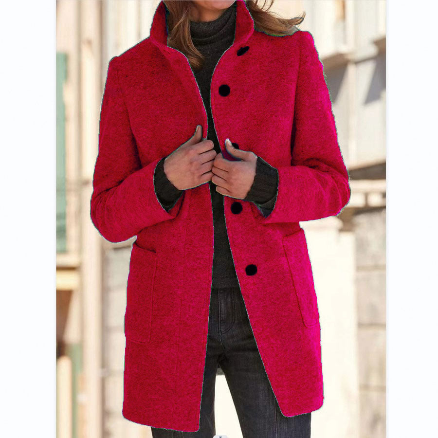 Serelda™ – Women Collar Wool Overcoat