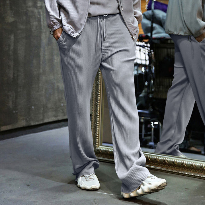 JacquardLine™ – Men’s Textured Stripe Casual Pants