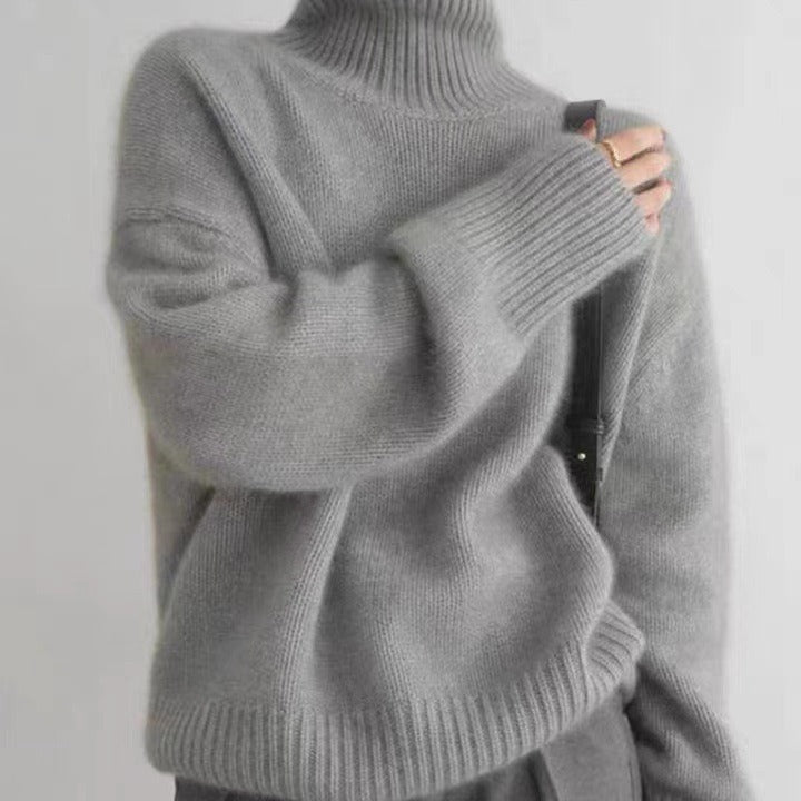 Sereni™ – Woman Soft Thick Turtleneck Pullover