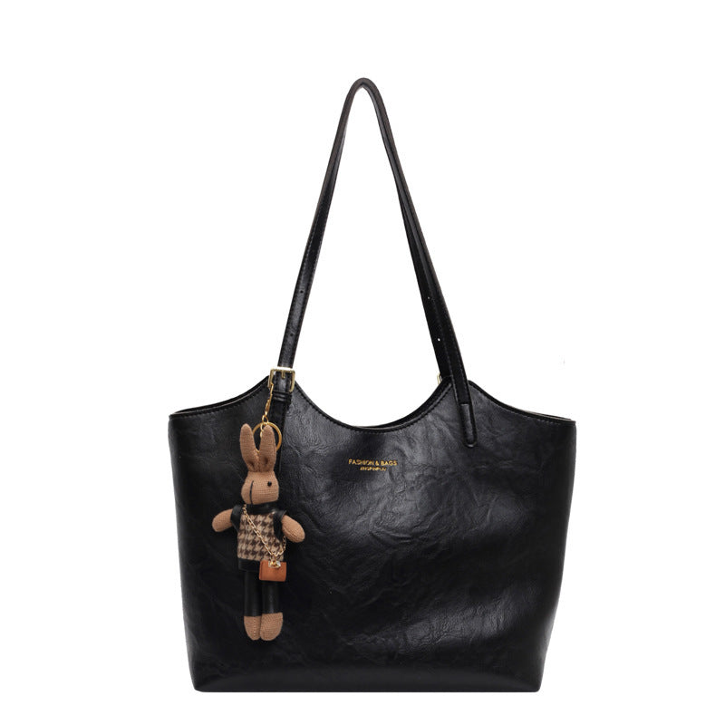 Caleris™ Artisan Waxed Leather Tote – Women’s Handbag