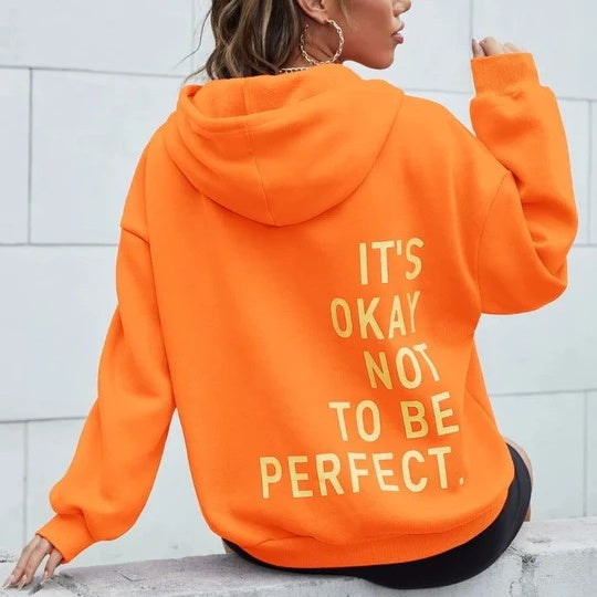 Allegra™ – rainbow font casual sweatshirt