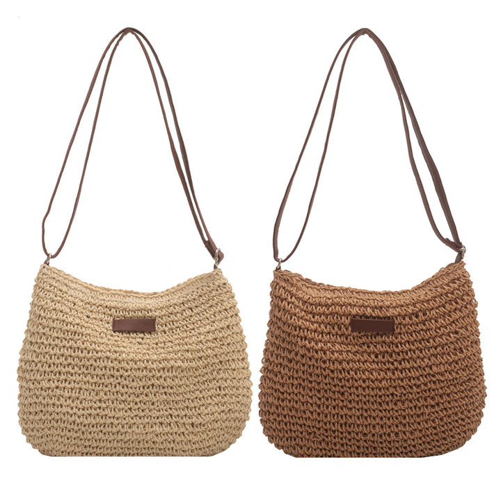 Serenata™ – Elegant Straw Beach Bag