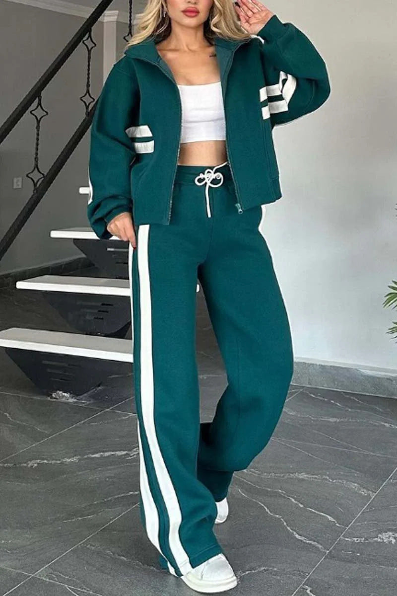 Anitta™ – Women’s Loose White Tracksuit Set