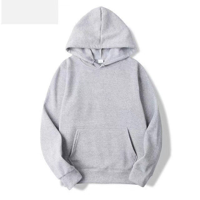 LuxeVita™ Solid Color Pullover Hoodie – Men & Women