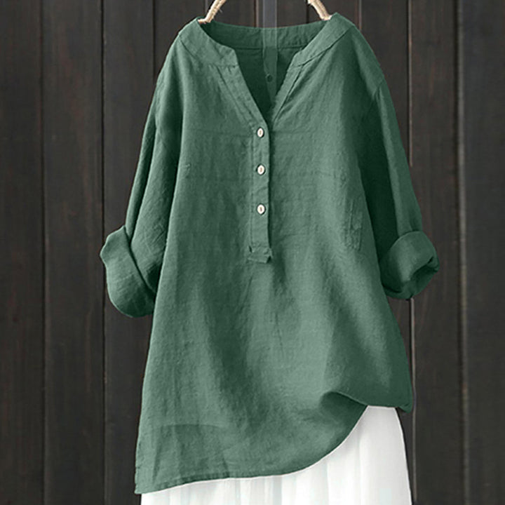 Alorin™ – Breezy Mandarin Blouse