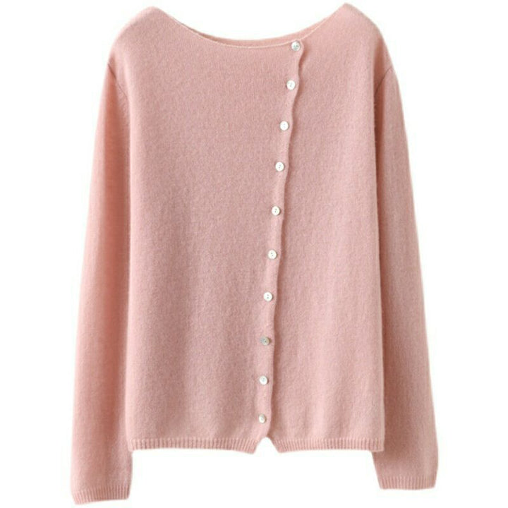 CœurKnit™ – Slim Fit Cashmere Cardigan for Women