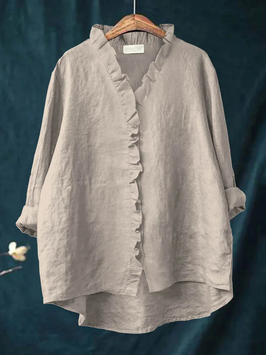 Isla™ – Relaxed Fit Ruffle Top