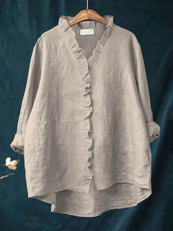 Isla™ – Relaxed Fit Ruffle Top