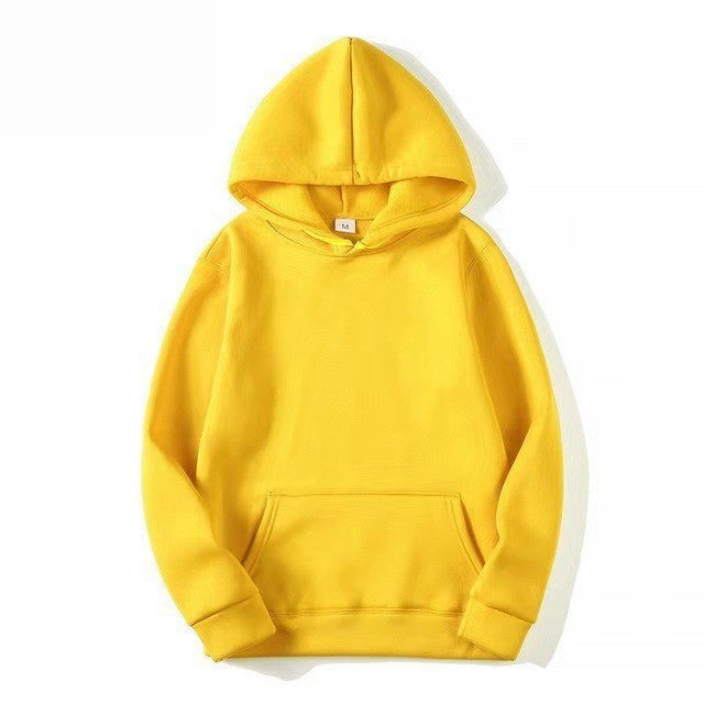 LuxeVita™ Solid Color Pullover Hoodie – Men & Women