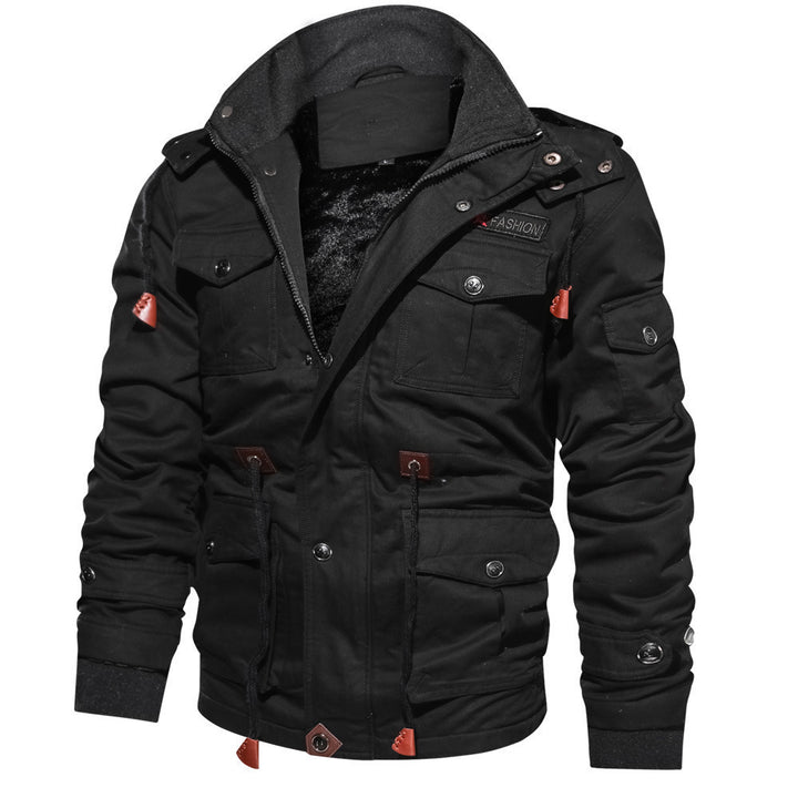 UrbanTrek™ – Detachable Man Hood Winter Jacket