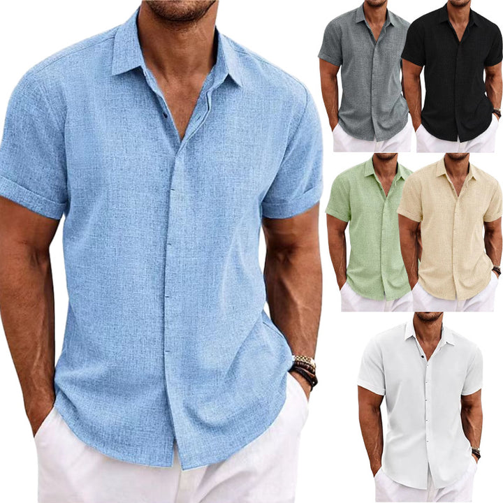 Virello™ – Men Everyday Linen T‑Shirt
