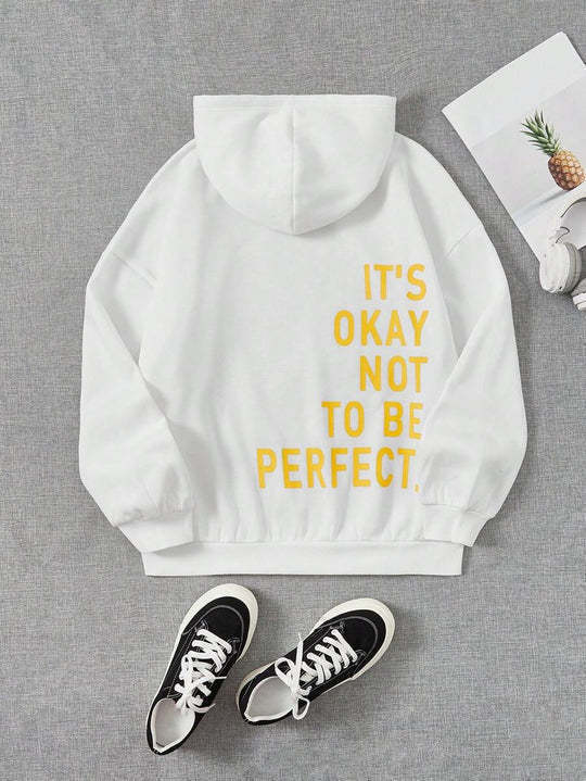 Allegra™ – rainbow font casual sweatshirt