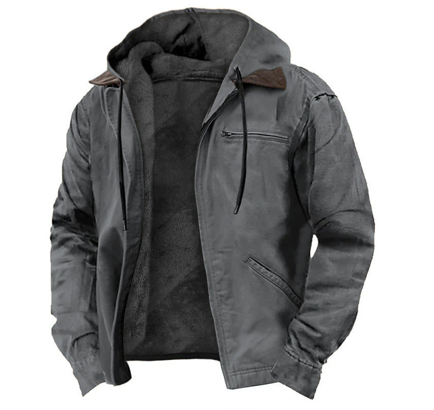 Veyron™ Men’s Fleece Jacket – Casual Hoodie