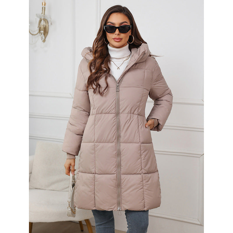 Delyssa™ – Women’s Plus Hooded Winter Coat