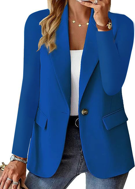CommuteEdge™ – Women’s Single-Button Lapel Blazer