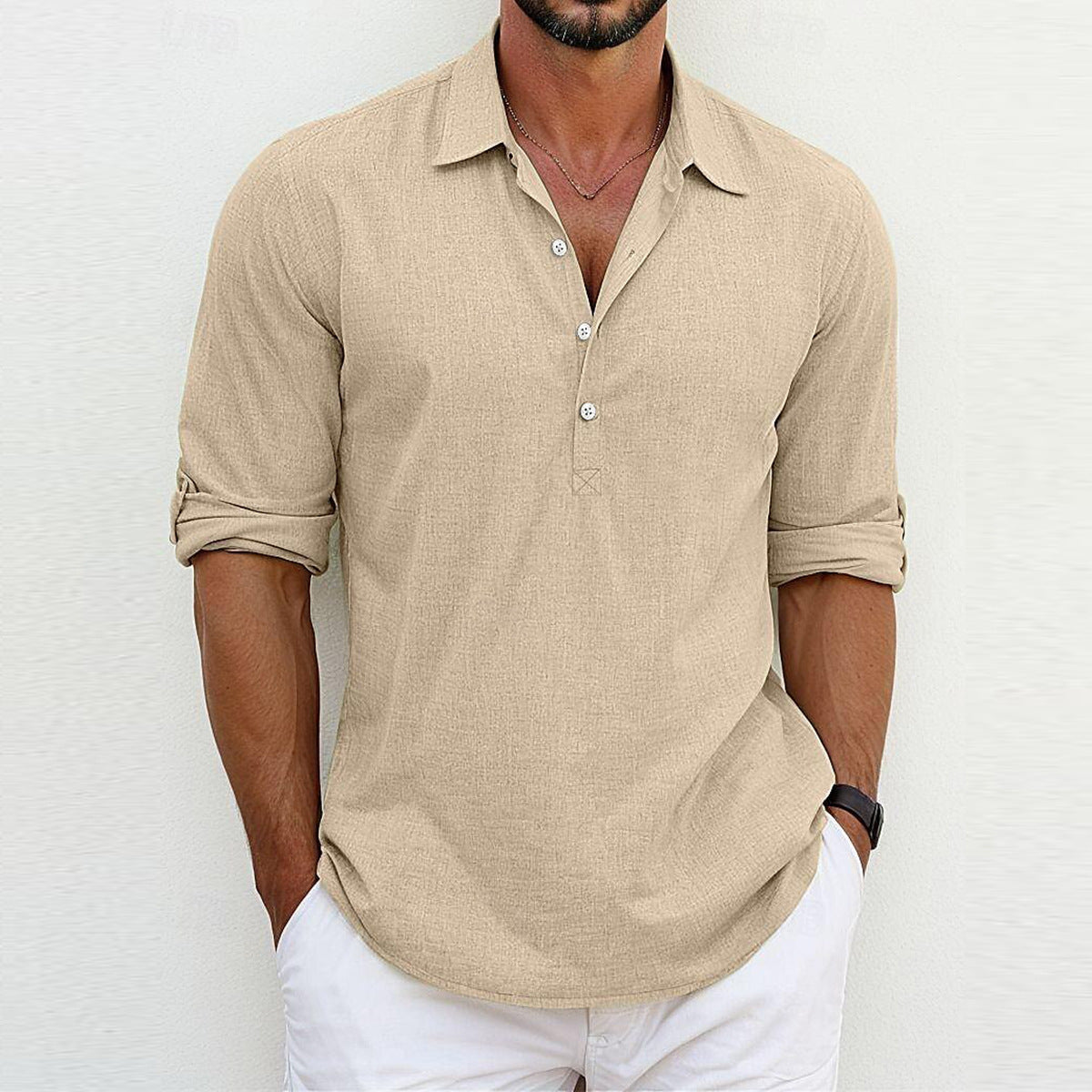 Marco™ - Classic Linen Polo – London Gevane
