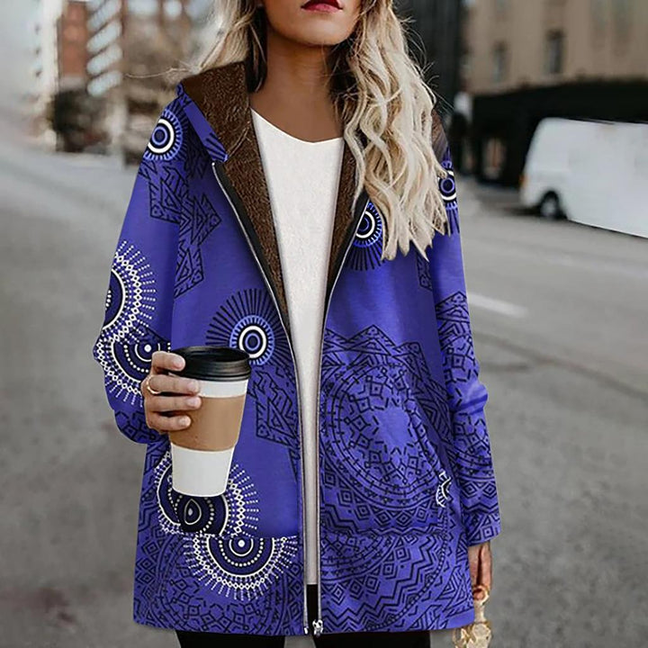 Fiora™ Soft Luxe Fleece Jacket – Women’s Cozy Hoodie
