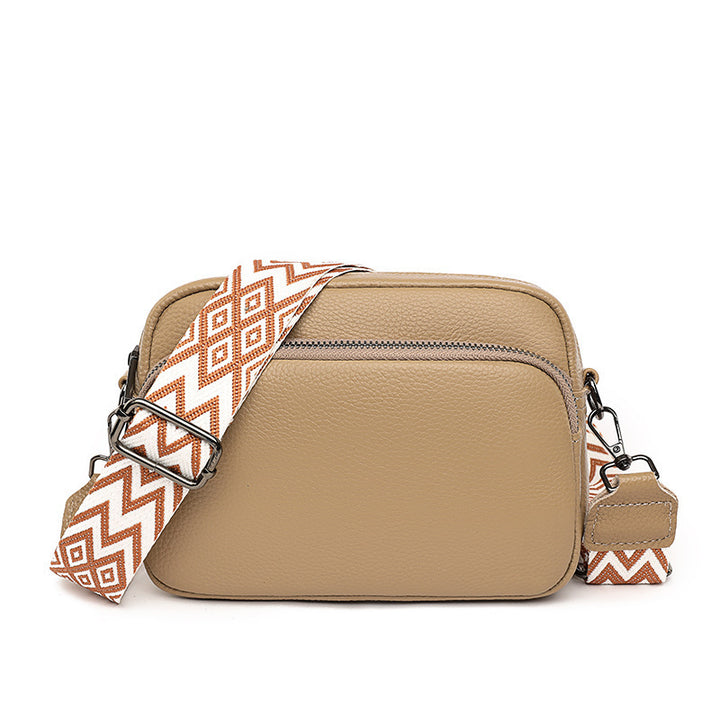 Noir & Blanc Everyday Leather Luxe Bag